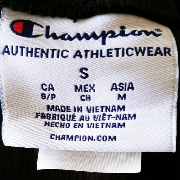 CHAMPION NWT JOGGER Casual Lounge Pants Sz Small Black w/ pockets & Cinching Tie - Picture 7 of 7